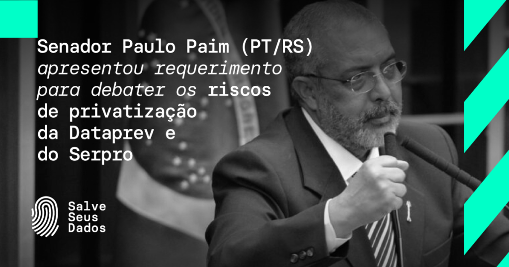 Audiência Pública Senado Paulo Paim Serpro Dataprev
