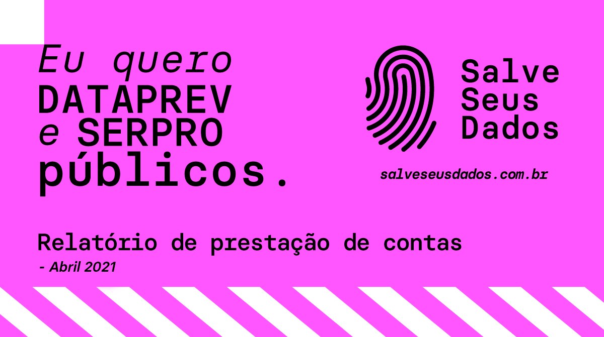 relatório prestação de contas abril